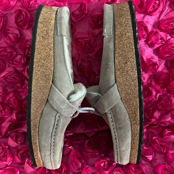 Birkenstock Suede Buckley Clogs - Picture 6 of 8